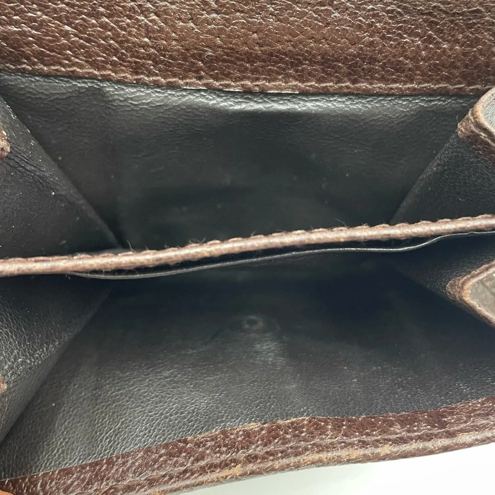 Gucci Brown Monogram Crossbody Belt Bag